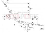 gilera 2008 Nexus 300 ie Handlebars - Master cil.