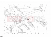 DUCATI 2008 Sportclassic GT1000 FOOTRESTS, LEFT » UNCLASSIFIED