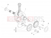 gilera 2009 Nexus 500 Crankshaft