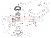 gilera 2009 Nexus 500 Supply system