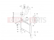 Cooling system - Gilera Nexus 500 2010