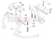 Stand/s - Gilera Nexus 500 2010