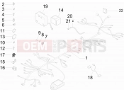 Main cable harness - Gilera Nexus 500 2011