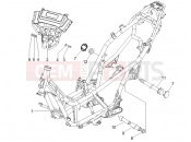 Frame/bodywork - Gilera Nexus 500 SP 2007
