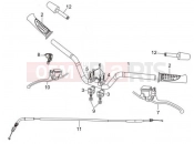 GILERA Oregon 250 Handlebars - Master cil.