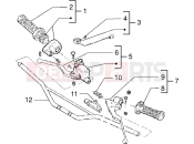 gilera RK 50 Handlebars component parts