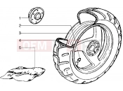 gilera Runner 50 2T Rear wheel