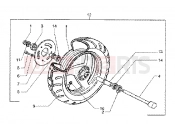 gilera Runner 125 FX 2T Front wheel