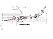 gilera Runner 180 FXR 2T Handlebars component parts