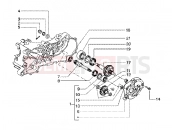 gilera Runner 180 FXR 2T Rear wheel shaft