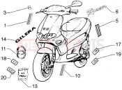gilera Runner 180 VXR K. trimmings