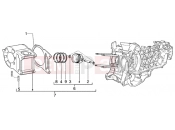 gilera Runner 200 VXR 4T Cylinder-piston-wrist pin, assy