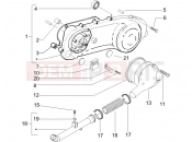 Crankcase cover - Crankcase cooling - Gilera Runner 50 Pure Jet SC 2006