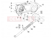 gilera 2008 Runner 50 ST Pure Jet Crankcase cover - Crankcase cooling