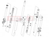 gilera 2008 Runner 50 ST Pure Jet Fork's components (Wuxi Top)
