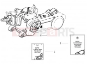 gilera 2006 Runner 50 Pure Jet Engine, assembly