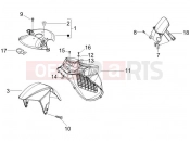 gilera 2006 Runner 50 Pure Jet Wheel huosing - Mudguard