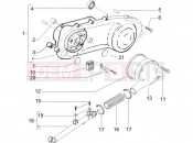 gilera 2007 Runner 50 Pure Jet Crankcase cover - Crankcase cooling