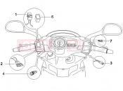 gilera 2008 Runner 50 SP -SC- Selectors - Switches - Buttons