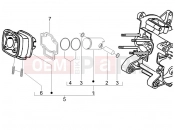 gilera 2012 Runner 50 SP Cylinder-piston-wrist pin unit