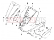 gilera 2013 Runner 50 SP első idom