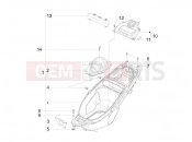 gilera 2015 Runner 50 SP Helmet huosing - Undersaddle