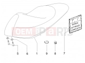 gilera 2015 Runner 50 SP Saddle/seats