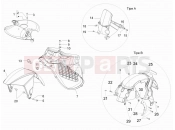 gilera 2016 Runner 50 SP Wheel huosing - Mudguard