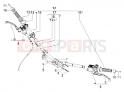 gilera 2018 Runner 50 SP Handlebars - Master cil.
