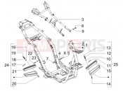 gilera 2019 Runner 50 SP Frame/bodywork