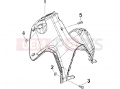 gilera 2005 Runner 50 SP Front glove-box - Knee-guard panel