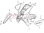 gilera 2005 Runner 50 SP Front shield