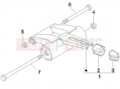 gilera 2005 Runner 50 SP Swinging arm