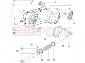 GILERA Runner 50 SP Crankcase cover - Crankcase cooling