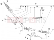 GILERA Runner 50 SP Handlebars - Master cil.