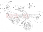 GILERA Runner 50 SP Remote control switches - Battery - Horn