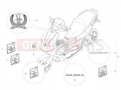 GILERA Runner 50 SP Plates - Emblems