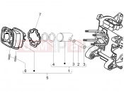 gilera 2005 Runner 50 SP Race Cylinder-piston-wrist pin unit
