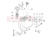 gilera 2010 Runner 125 ST 4T Fuel tank