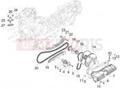 gilera 2012 Runner 125 ST 4T Oil pump