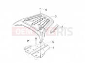 gilera 2012 Runner 125 ST 4T Rear luggage rack