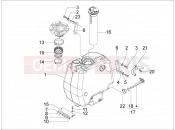gilera 2011 Runner 200 ST 4T Fuel tank