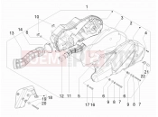 gilera 2012 Runner 200 ST 4T levegőszűrő