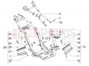 gilera 2012 Runner 200 ST 4T váz