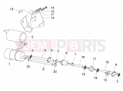 gilera 2012 Runner 200 ST 4T Supply system