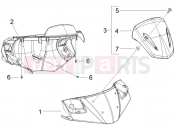 gilera 2005 Runner 125 VX 4T Handlebars coverages