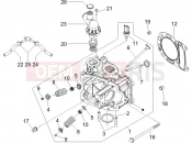 gilera 2006 Runner 125 VX 4T Head unit - Valve