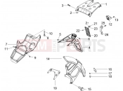 gilera 2006 Runner 125 VX 4T Rear cover - Splash guard