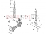 gilera 2006 Runner 125 VX 4T Rear suspension - Shock absorber/s