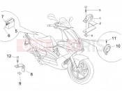 gilera 2006 Runner 125 VX 4T Remote control switches - Battery - Horn